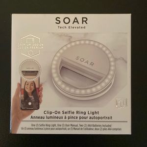 Soar LED Clip on Selfie Ring Light